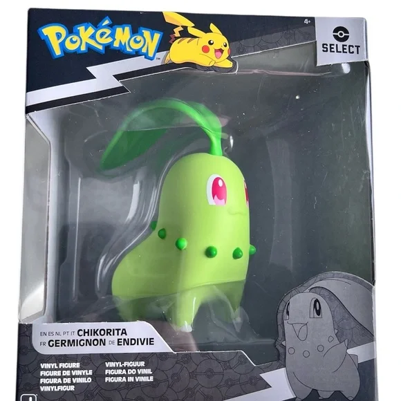 Pokemon Select Charmander, Chikorita, Pikachu, Riolu Figures - Picture 5 of 11